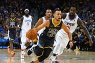 Stephen Curry dropped 42 points against the Clippers Credit: USA Today